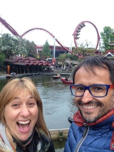 Montaña rusa en el Tivoli